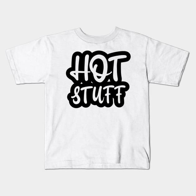 Hot Stuff Kids T-Shirt by colorsplash